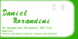 daniel morandini business card